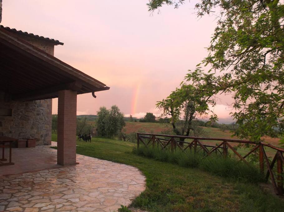 Villa Casale L'Upupa Orvieto Esterno foto